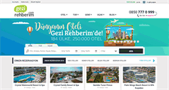 Desktop Screenshot of gezirehberim.com